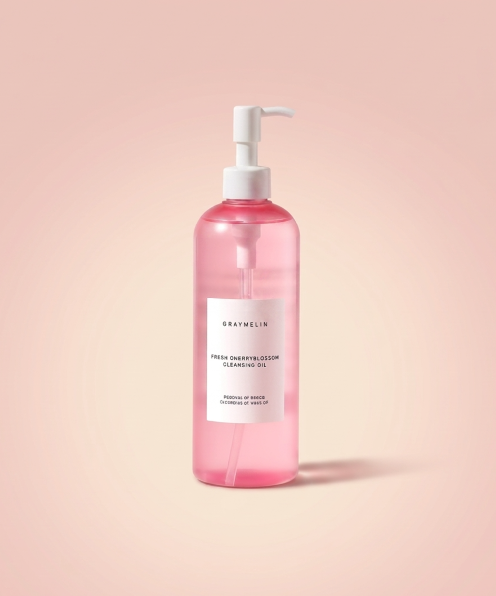 piyonna Fresh Cherry Blossom Cleansing Oil 400ml Soins visage Démaquillage Huile dém.