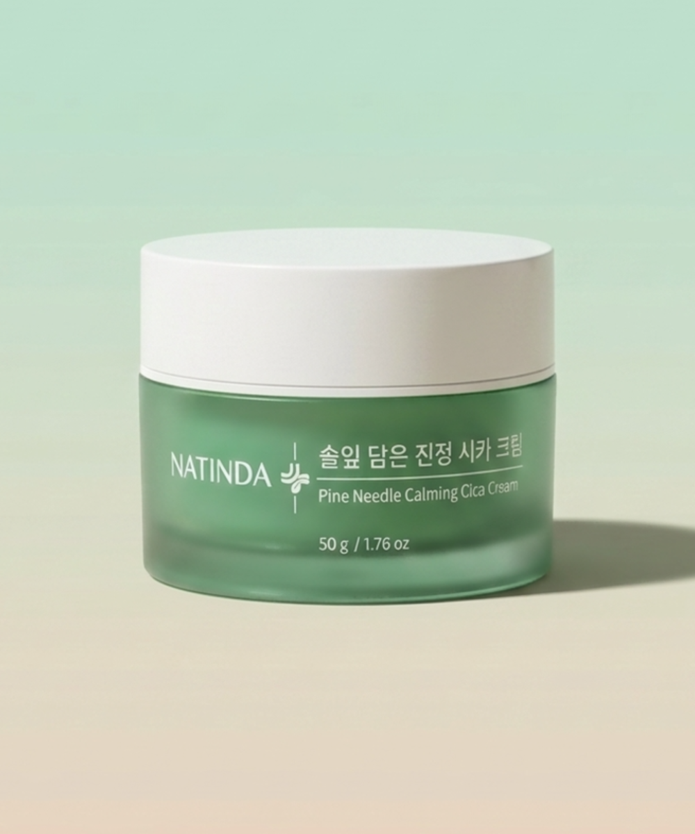 piyonna Natinda Crème Cica aux Aiguilles de Pin 50g Soins visage Crème