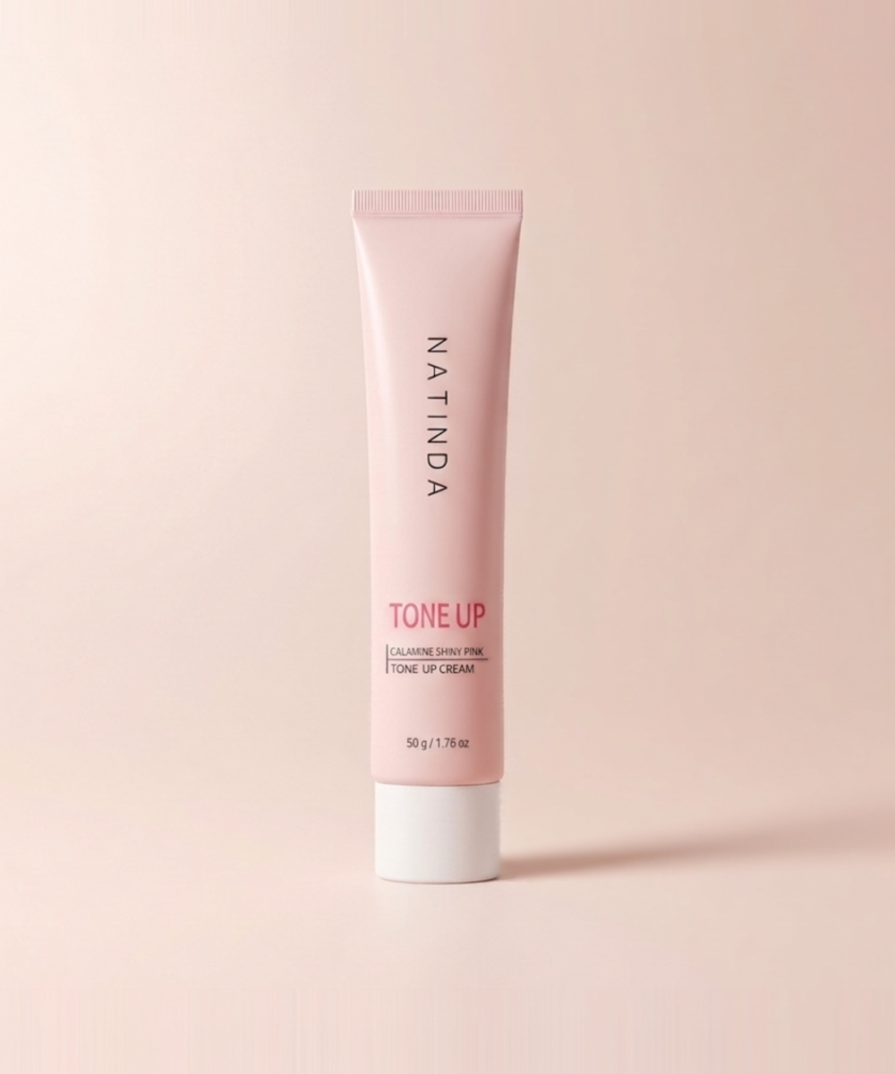 piyonna Natinda Calamine Shiny Pink Tone Up Cream 50g Makeup Base Makeup Primer