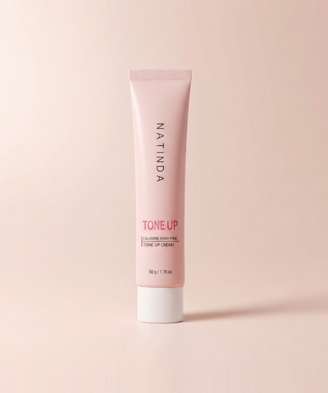 piyonna Natinda Calamine Shiny Pink Tone Up Cream 50g Makeup Base Makeup Primer