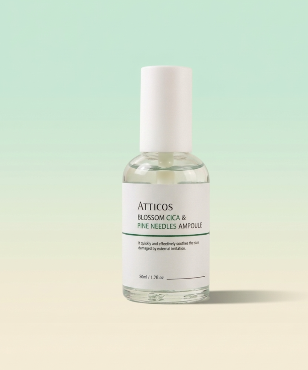 piyonna Atticos Blossom Ampoule Apaisante Cica & Aiguilles de Pin 50ml Soins visage Sérum