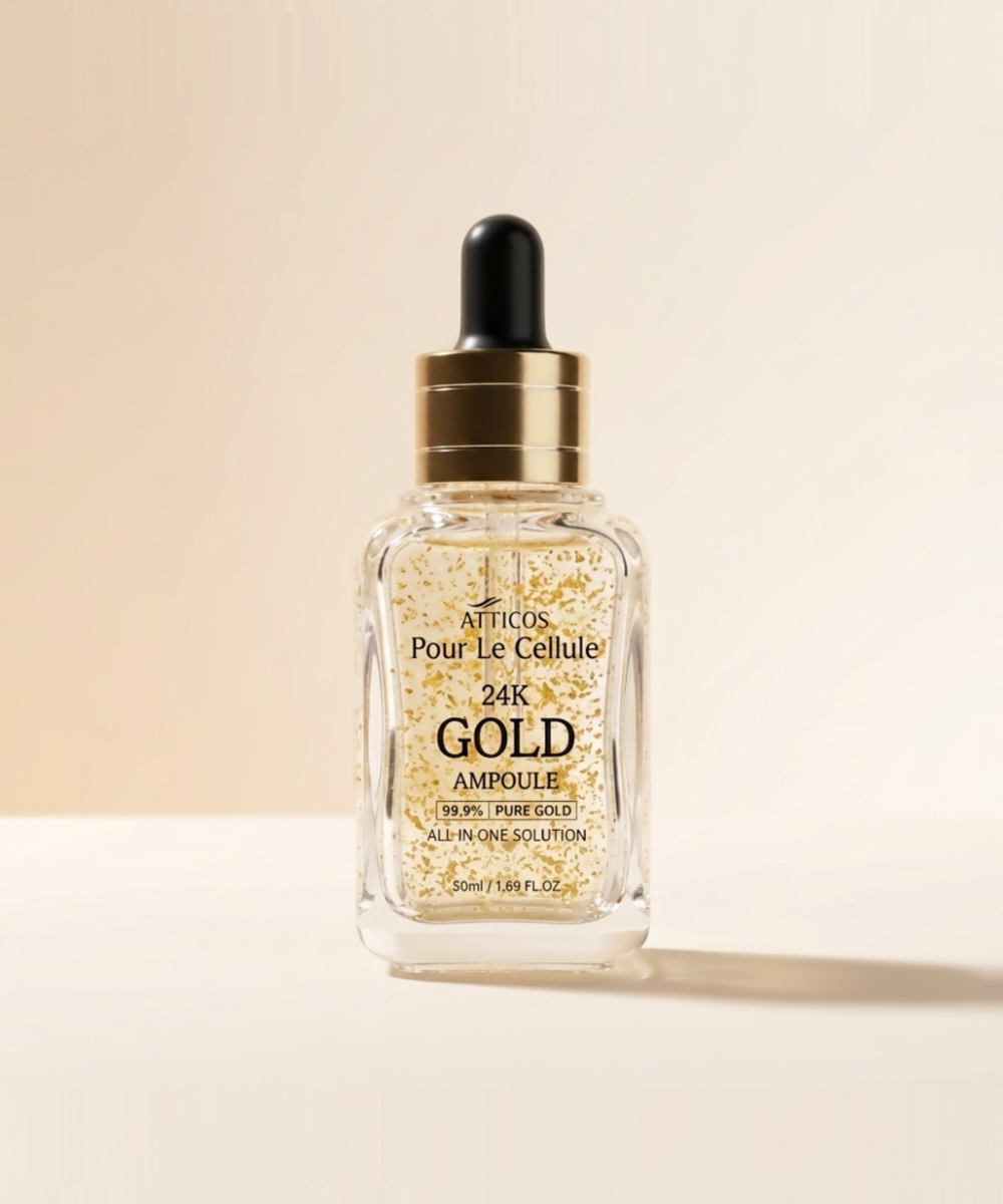 piyonna Atticos 24K Gold Ampoule 50ml Face Care Serum