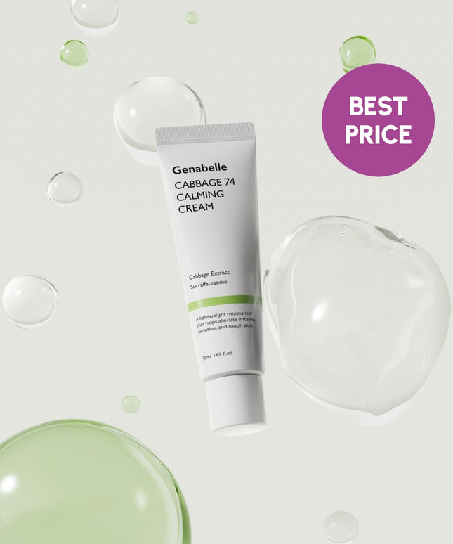 piyonna Zenabel Cabbage 74 Calming Cream 50ml Face Care Cream