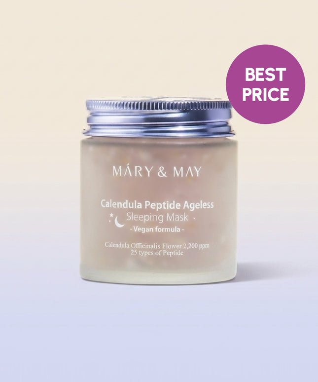 piyonna Vegan Masque de nuit anti-âge calendula & peptides Masque Masque de nuit