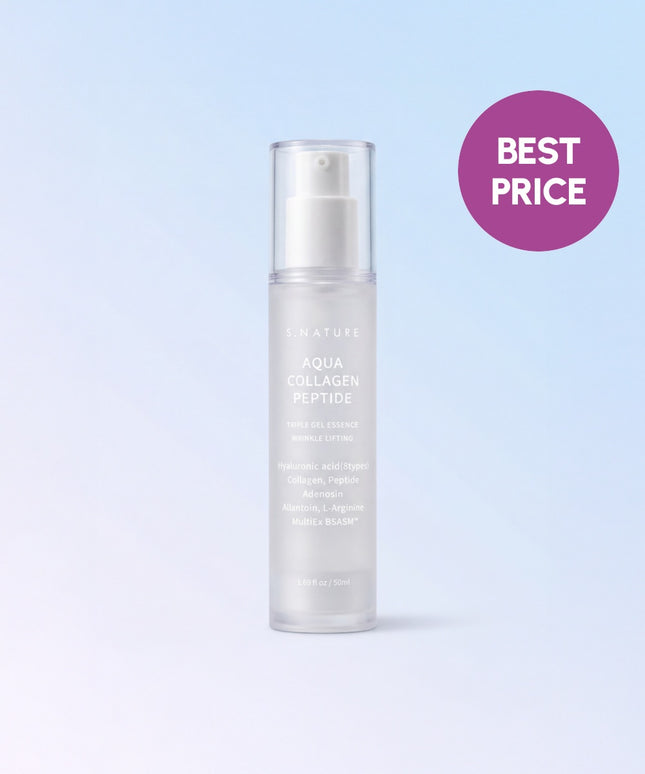 piyonna Essence gel triple peptide collagène Aqua (50 ml) Soins visage Sérum