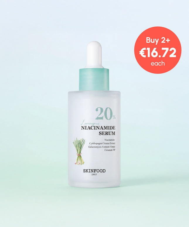 piyonna Sérum 20% Niacinamide à la Citronnelle Soins visage Sérum