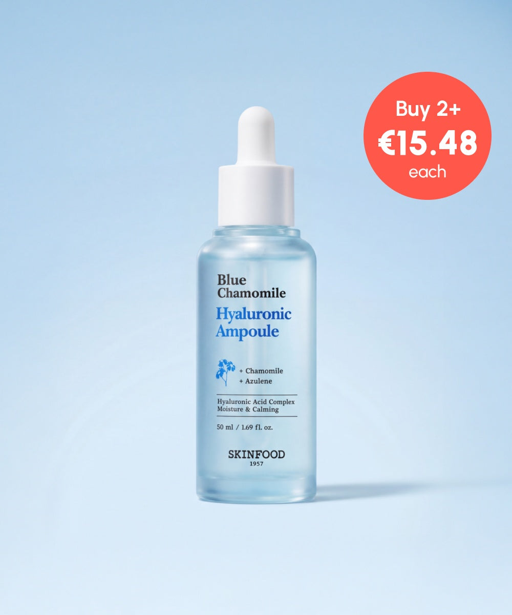 piyonna Ampoule à l’Acide Hyaluronique et à la Camomille Bleue Soins visage Sérum