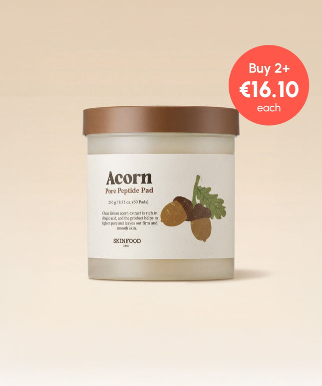 piyonna Disque peptide pour pores aux glands Soins visage Toner Pads tonifiants