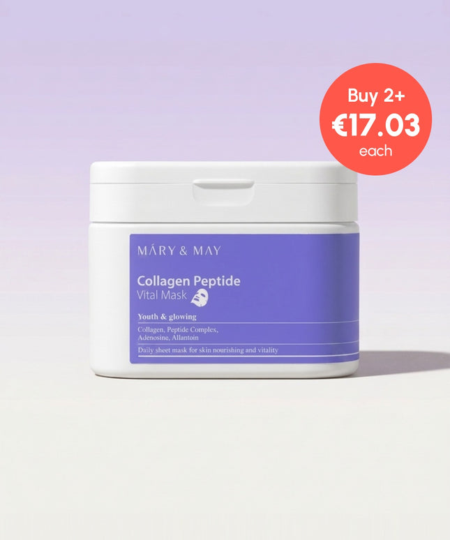 piyonna Masque vital collagène & peptides (30Sheet) Masque Masque visage