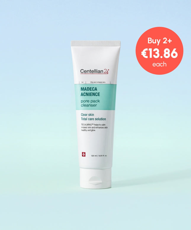 piyonna Madeca Acnience Pore Pack Cleanser 120ml Face Care Cleanser Cleansing Foam