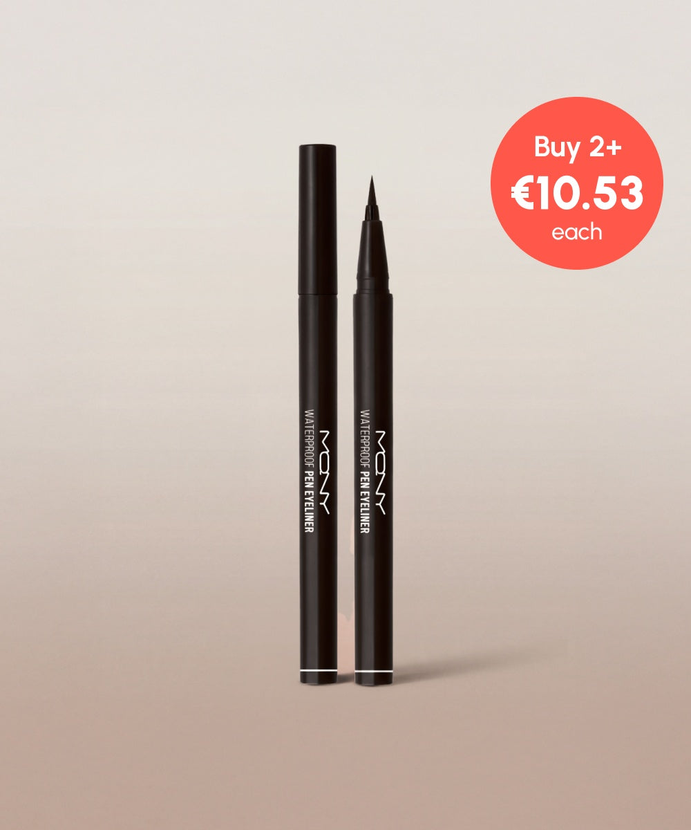 piyonna Eyeliner Liquide Waterproof – Pointe pinceau, 3 couleurs Maquillage Yeux Eyeliner