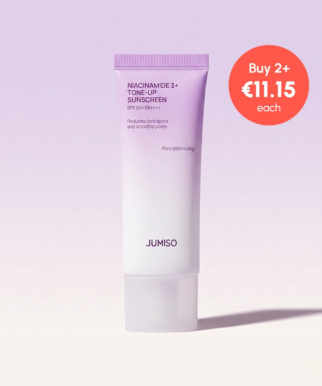 piyonna Crème solaire JUMISO Niacinamide 3+ Tone-up Sunscreen 40ml Solaire Crème solaire