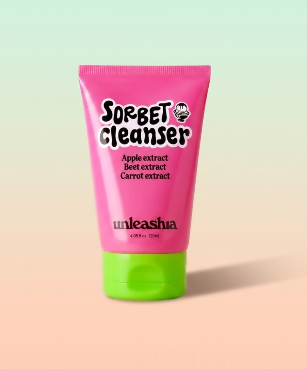 piyonna Unleashia Nettoyant Visage Sorbet ABC Soins visage Démaquillage Mousse nettoyante