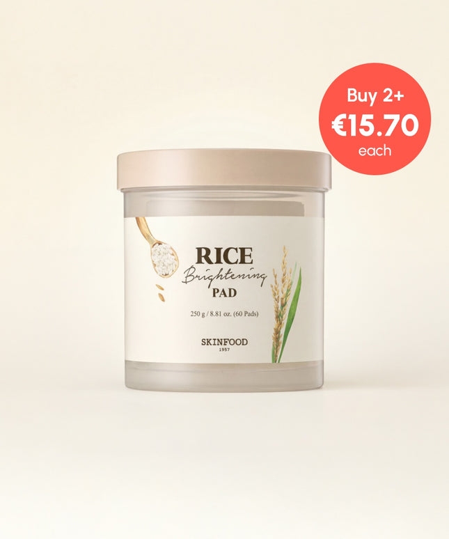 piyonna Rice Brightening Pad Face Care Toner Toner Pad