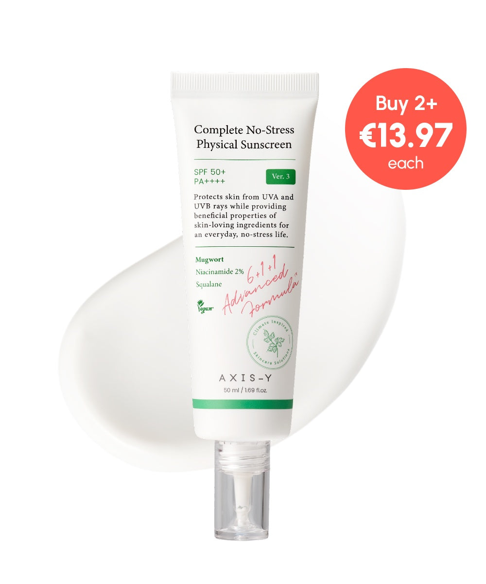 piyonna Complete No-Stress Physical Sunscreen V3 50ml Solaire Crème solaire