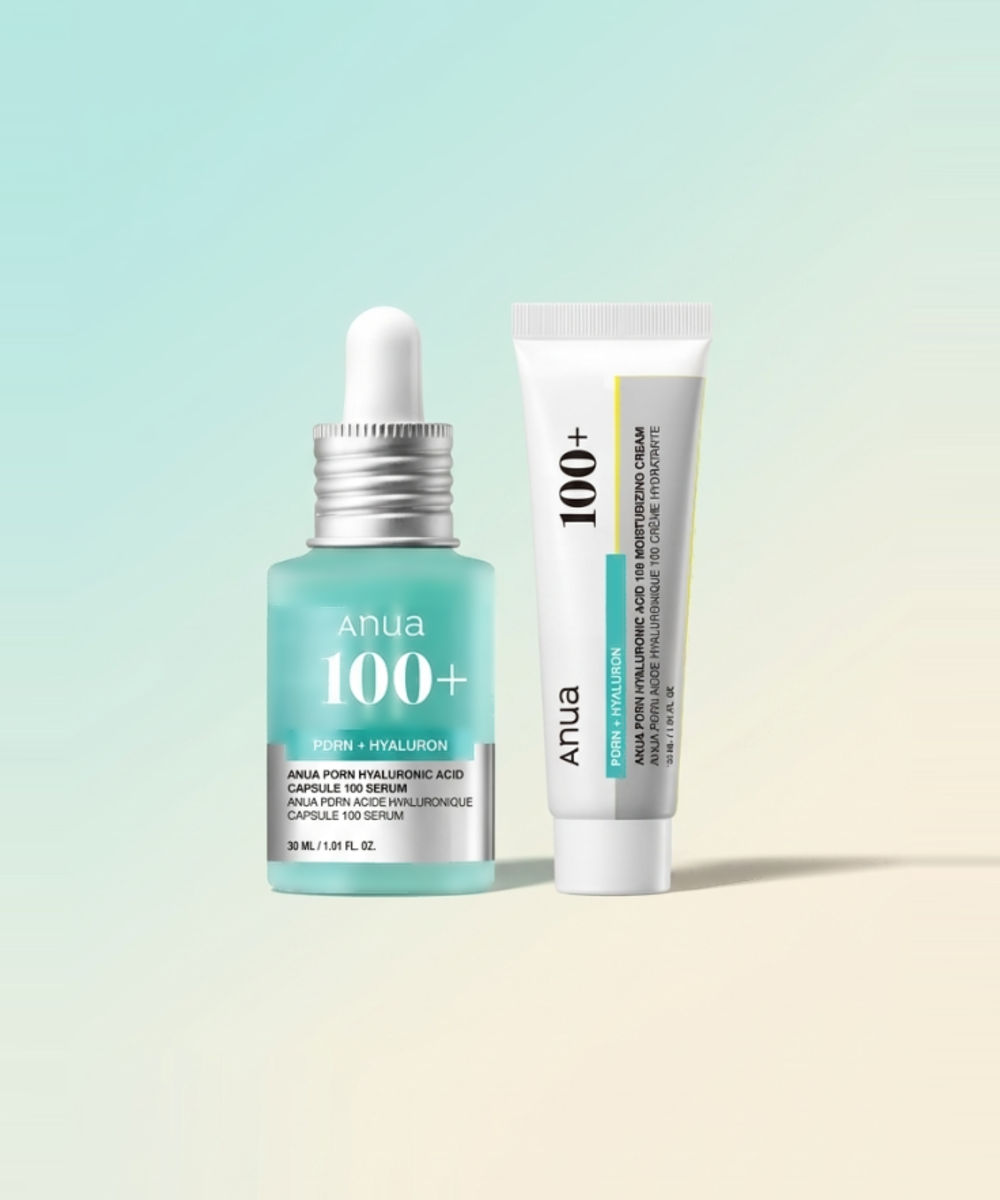 piyonna Anua PDRN Hyaluronic Acid Capsule 100 Serum 30ml + Cream 30ml Face Care Serum