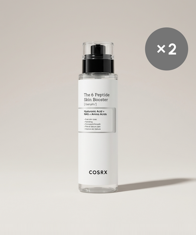 piyonna COSRX The 6 Peptide Skin Booster Serum 150ml x 2 Soins visage Sérum
