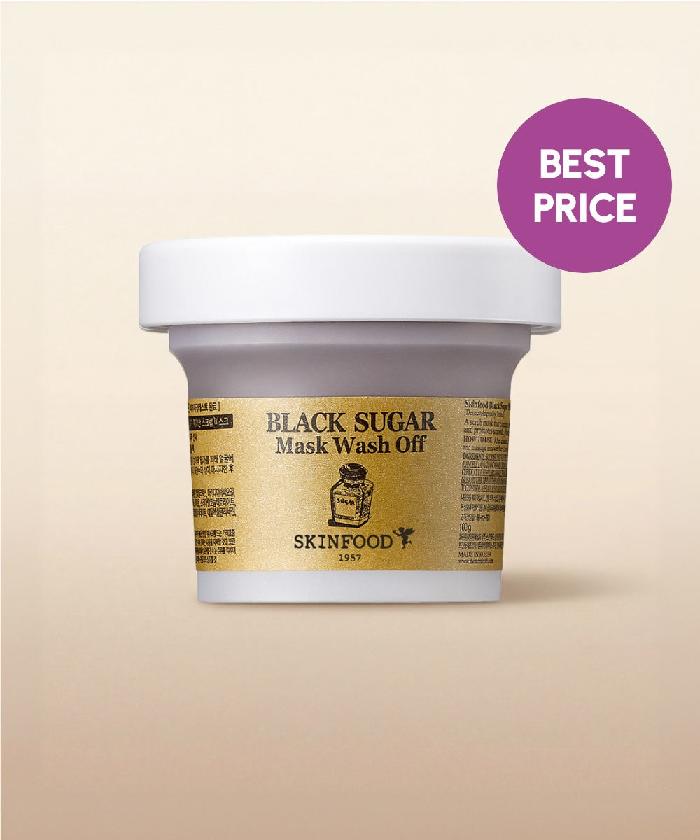 piyonna BLACK SUGAR MASK WASH OFF Face Mask Wash Off Mask