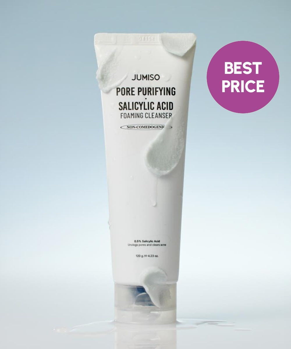 piyonna La mousse nettoyante Pore Purifying Salicylic Acid Foaming Cleanser de JUMISO 120ml Soins visage Démaquillage Mousse nettoyante