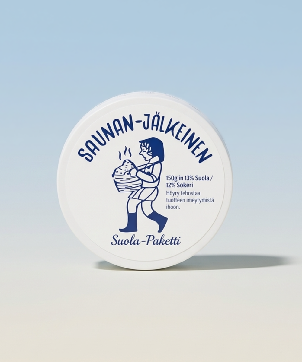 piyonna Saunan Heating Salt Mask 150g Face Mask Wash Off Mask
