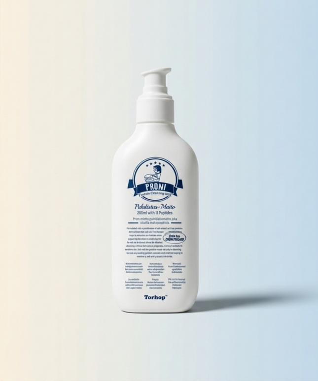 piyonna Proni Salt Peptide Cleansing Milk Oil 200ml Face Care Cleanser Cleansing Oil