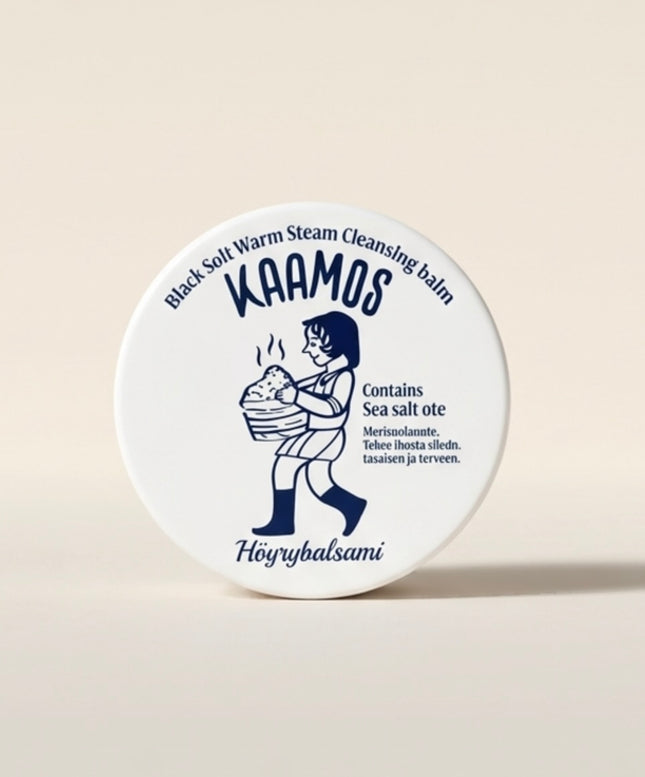 piyonna Kaamos Black Salt Warm Steam Cleansing Gel Balm 100g Face Care Cleanser Cleansing Oil