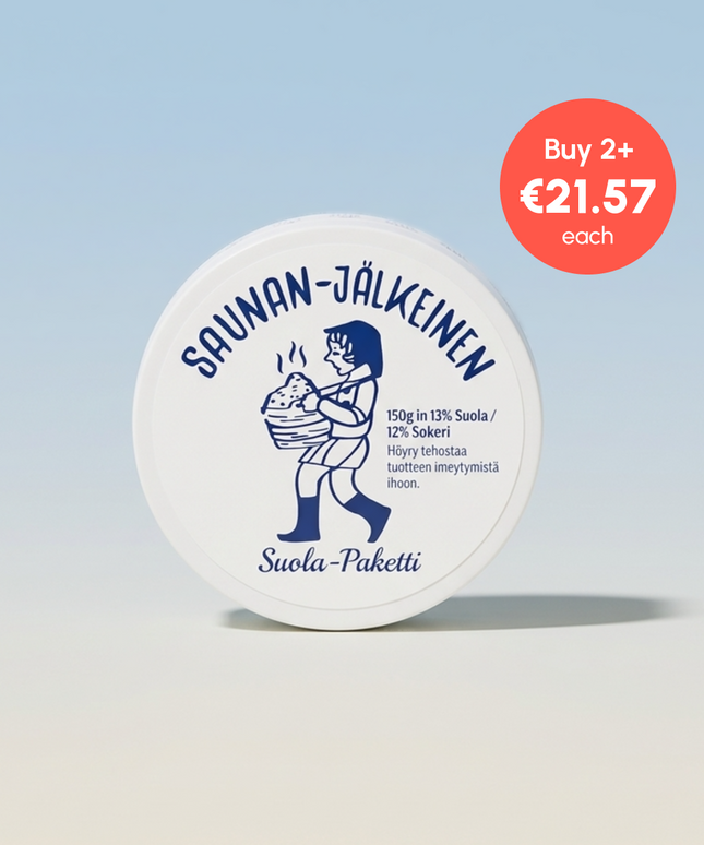 piyonna Saunan Heating Salt Mask 150g Face Mask Wash Off Mask