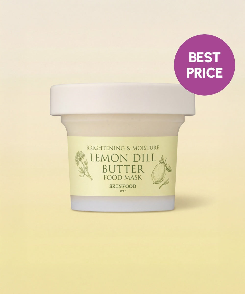 piyonna LEMON DILL BUTTER FOOD MASK Face Mask Wash Off Mask
