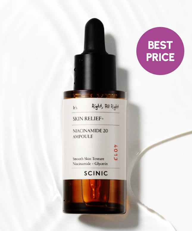 piyonna Scinic Skin Relief Niacinamide 30ml Soins visage Sérum