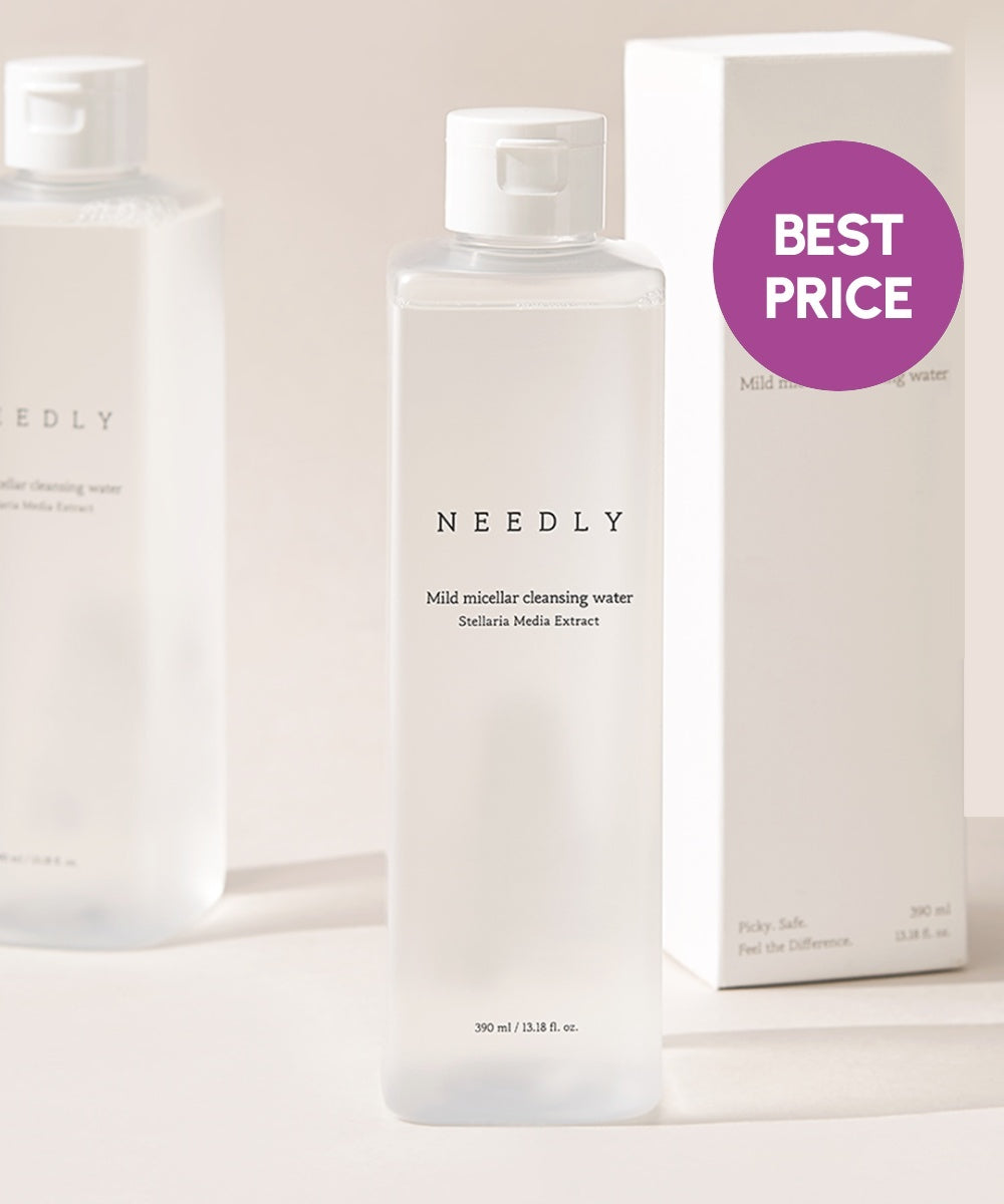 piyonna BEST Mild Micellar Cleansing Water 390ml Soins visage Démaquillage Huile dém.