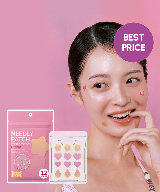 piyonna Patch for Blemishes Colorful 12 Patches Masque Patch