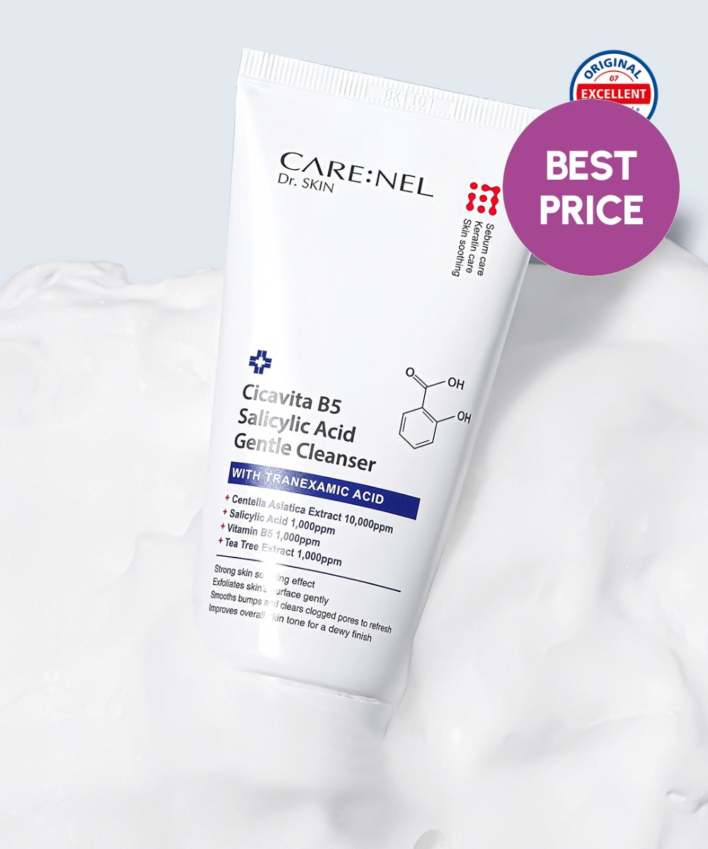 piyonna Karenel Cicavita B5 Salicylic Acid Gentle Cleanser 150ml Soins visage Démaquillage Mousse nettoyante