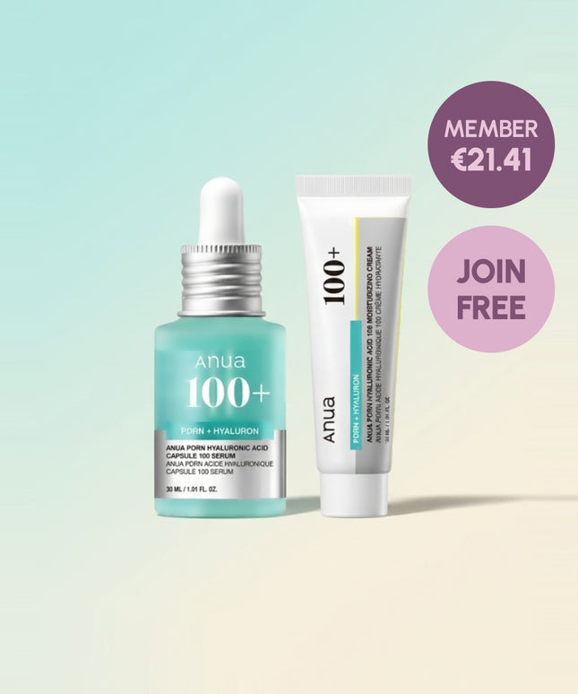 piyonna Anua PDRN Hyaluronic Acid Capsule 100 Serum 30ml + Cream 30ml Face Care Serum