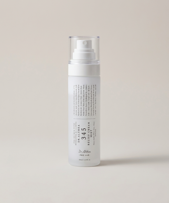 piyonna Dr.Althea 345 Relief Cream Mist 100ml Soins visage Toner Brume