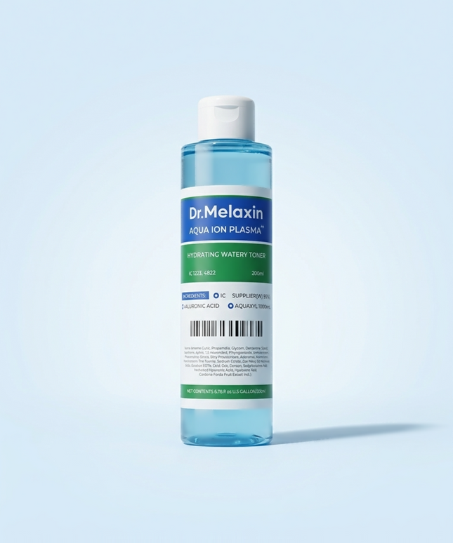 piyonna DR.MELAXIN Aqua Ion Plasma Moisture Toner 200ml Soins visage Toner Lotion tonique