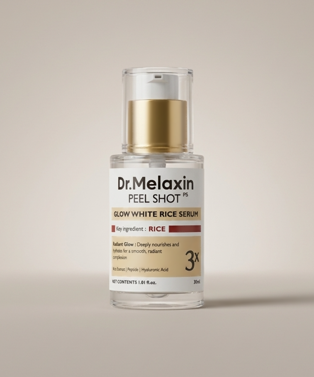 piyonna DR.MELAXIN Peel Shot Glow Rice Serum 30ml Face Care Cleanser Exfoliator