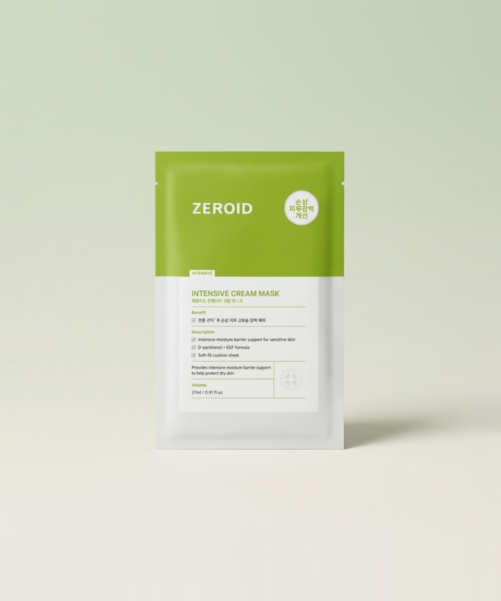 piyonna Zeroid Intensive Cream Mask 1ea Masque Masque visage