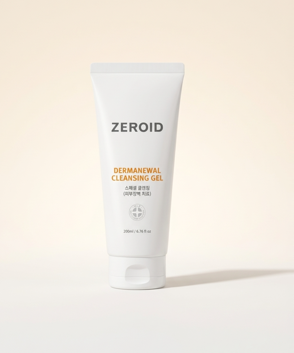piyonna Zeroid Dermanewal Cleansing Gel 200ml Soins visage Démaquillage Mousse nettoyante