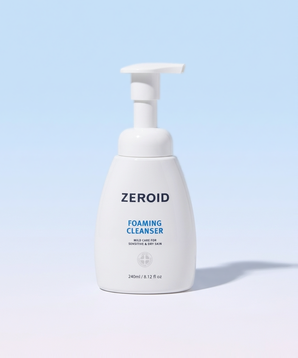 piyonna Zeroid Foaming Cleanser 240ml Soins visage Démaquillage Mousse nettoyante