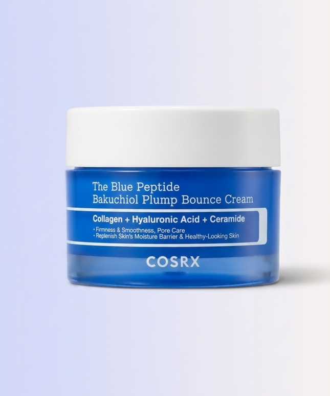 piyonna COSRX The Blue Peptide Bakuchiol Plump Bounce Cream 50g Soins visage Crème