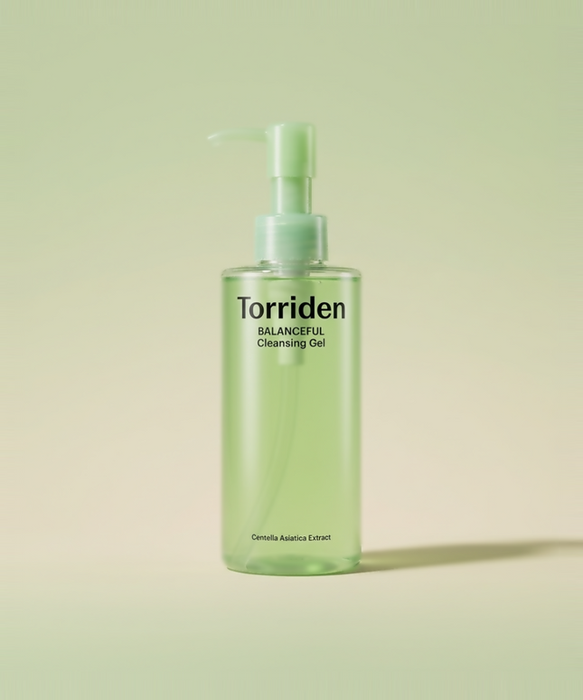 piyonna Torriden BALANCEFUL Cica Cleansing Gel 200ml Soins visage Démaquillage Mousse nettoyante