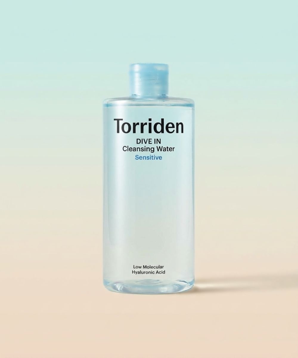 piyonna Torriden DIVE-IN Low Molecular Hyaluronic Acid Cleansing Water 400ml Soins visage Démaquillage Huile dém.