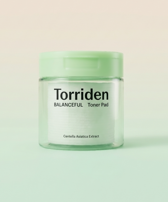 piyonna Torriden BALANCEFUL Cica Toner Pad 60ea Soins visage Toner Pads tonifiants