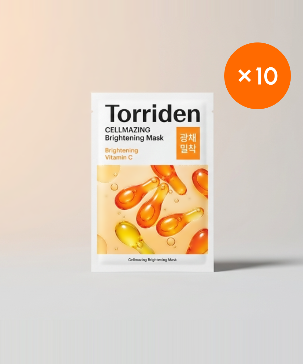 piyonna Torriden CELLMAZING Vita C Brightening Mask 10ea Face Mask Sheet Mask