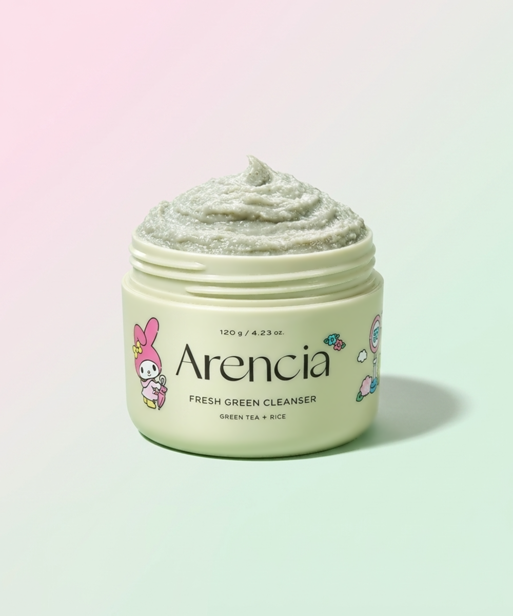 piyonna ARENCIA Fresh Green Cleanser 120g Face Care Cleanser Cleansing Foam