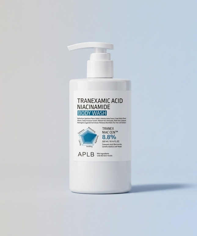 piyonna Tranexamic Acid Niacinamide Body Wash Cheveux & Soins corps Soin du corps Gel douche