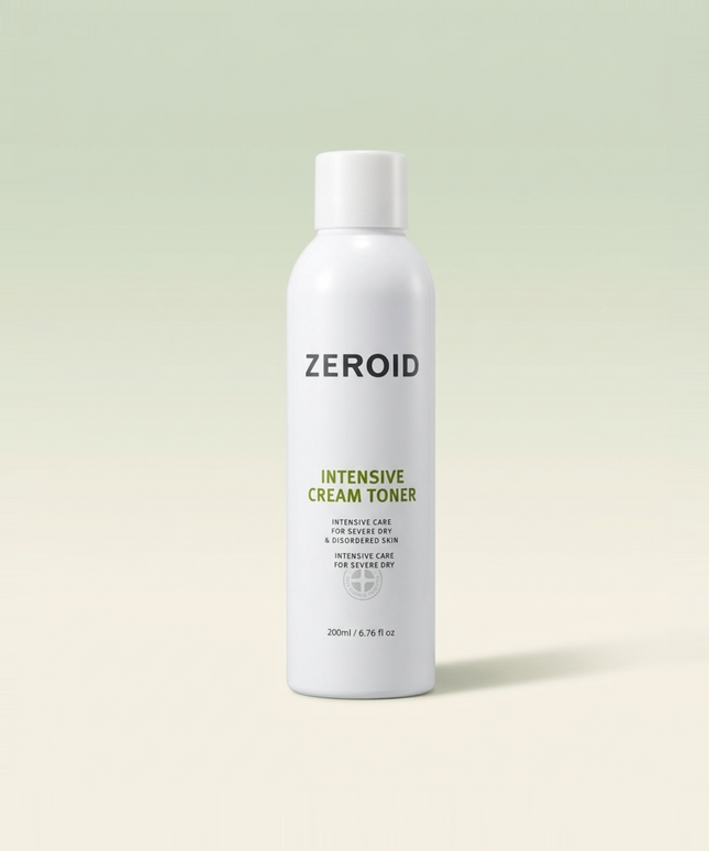 piyonna Zeroid Intensive Cream Toner 200ml Soins visage Toner Lotion tonique