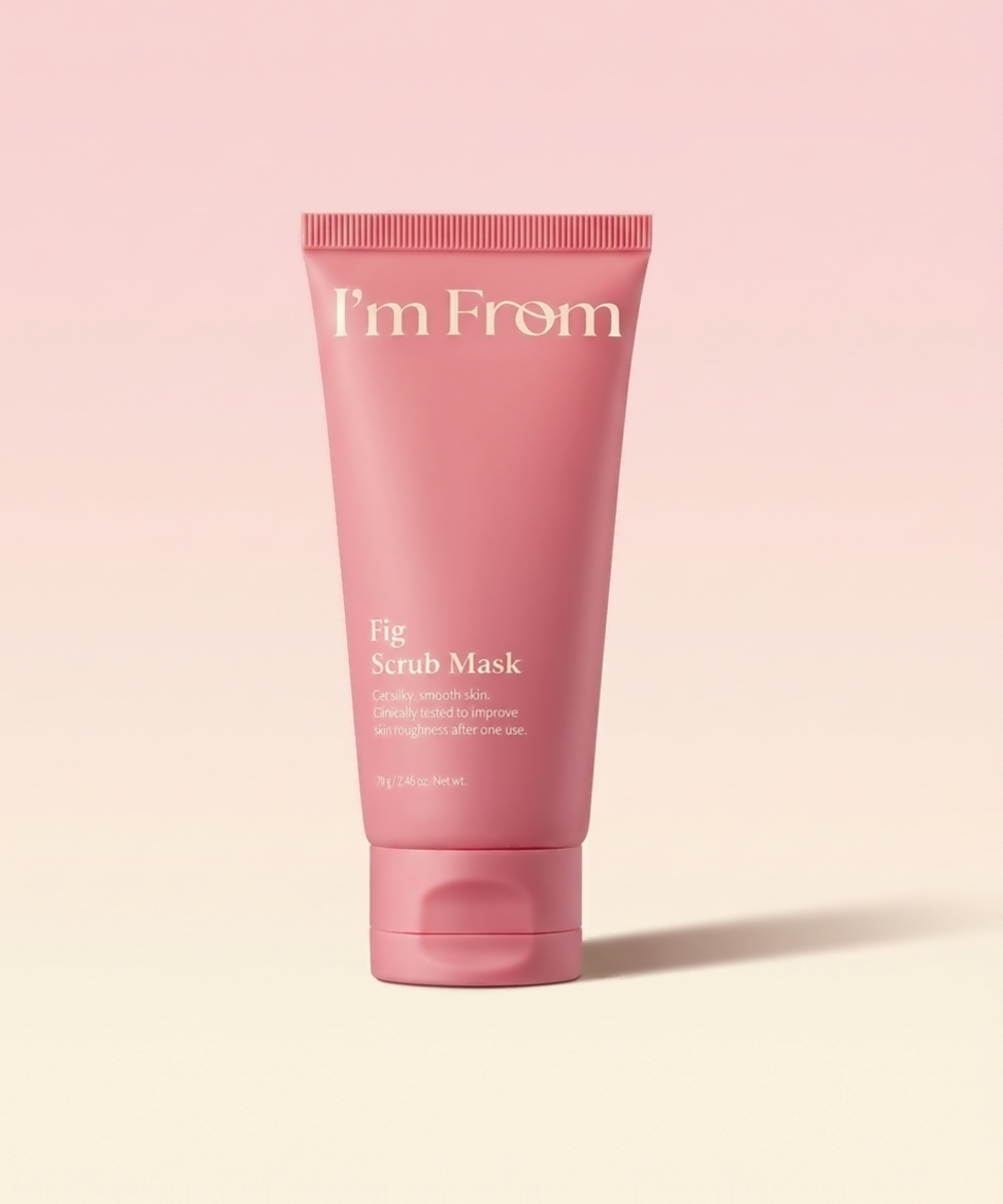 piyonna I'm from Fig Scrub Mask 70g Face Care Cleanser Exfoliator