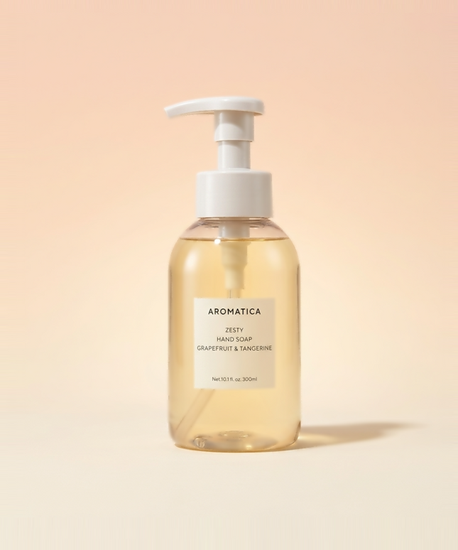 piyonna Aromatica Zesty Hand Soap Grapefruit & Tangerine 300ml Cheveux & Soins corps Soin du corps Soin des mains