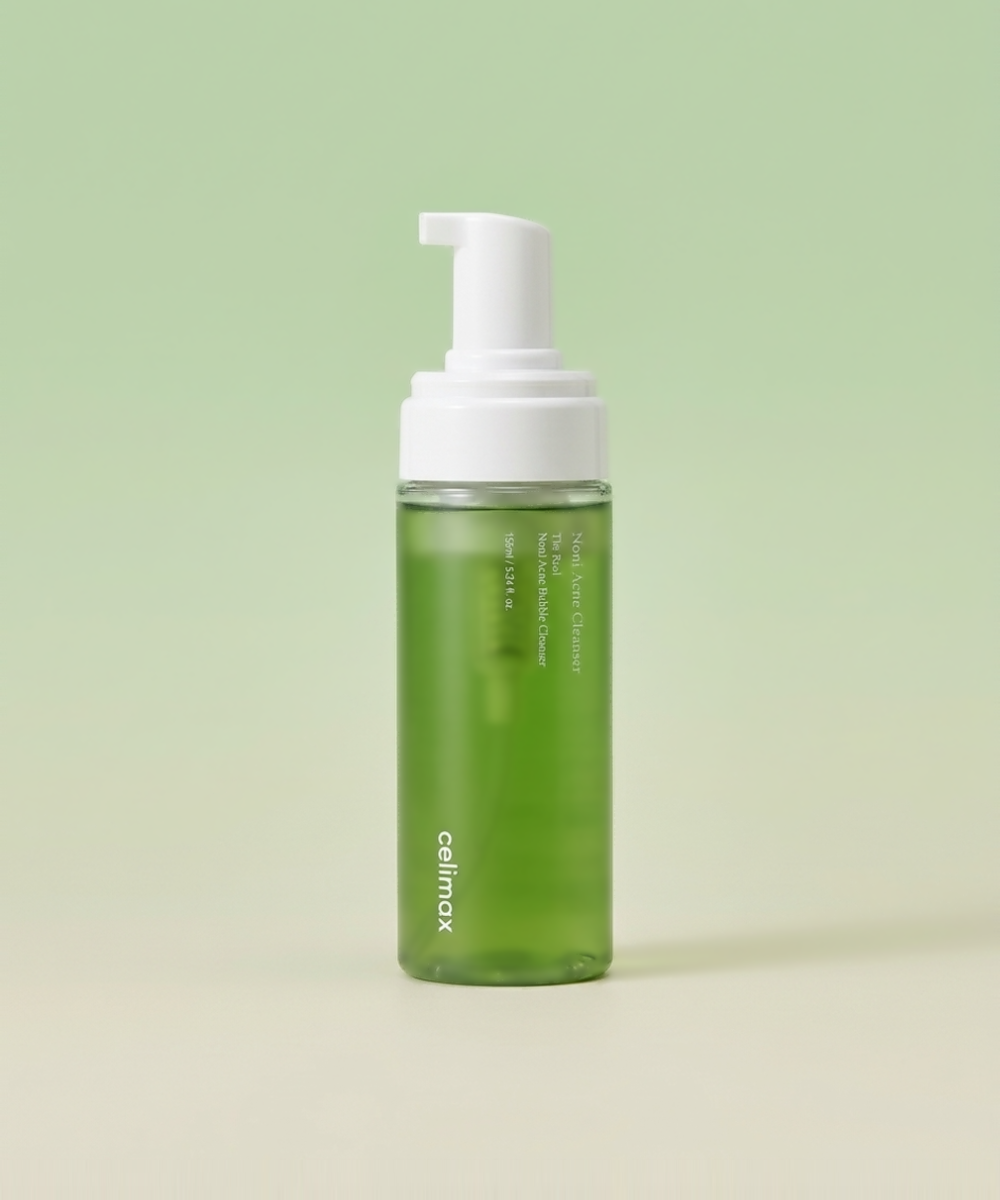 piyonna Celimax The Real Noni Acne Bubble Foam Cleanser 155ml Face Care Cleanser Cleansing Foam